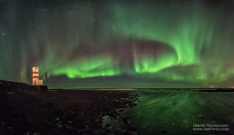 Polar lights in Iceland