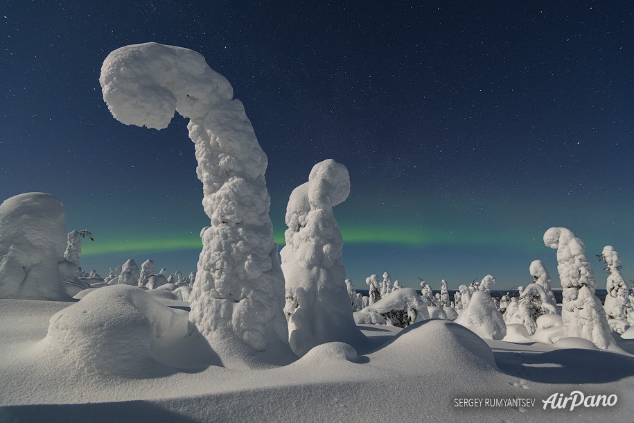 Snowy Fairytale. Lapland, Finland