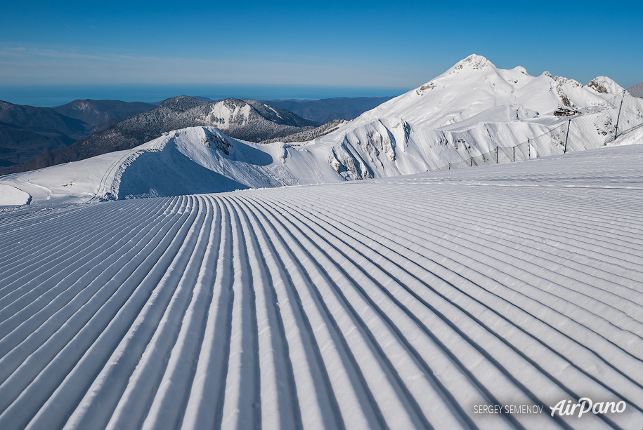 Rosa Khutor Ski Resort. Sochi, Russia