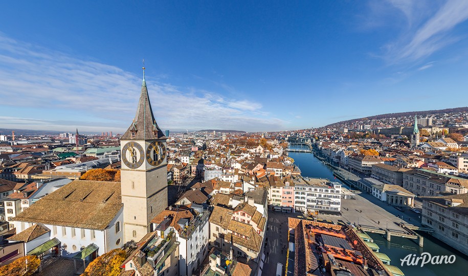 Church of St. Peter. Zurich, Switzerland