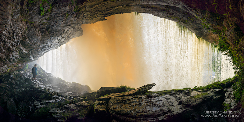 Canaima Lagoon, Hacha Waterfall, Venezuela