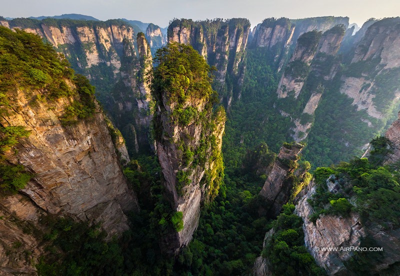 View from the Heaven Pillar observation point