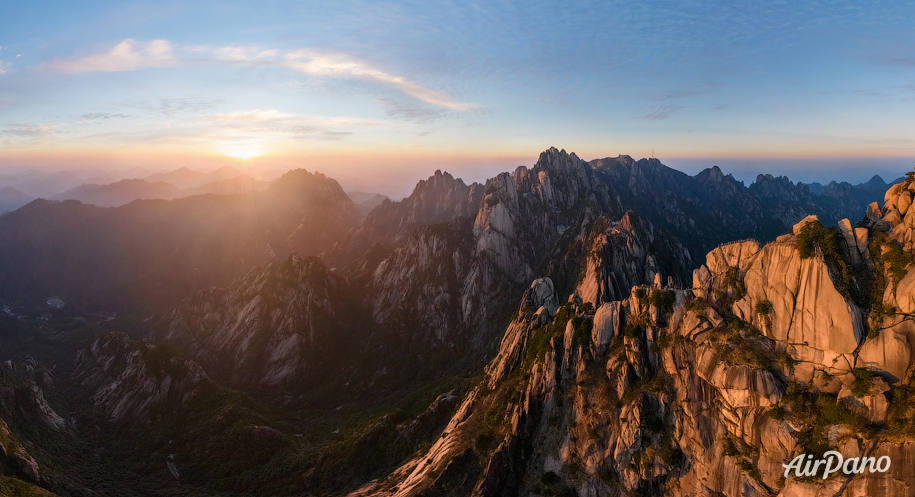 Huangshan mountains, China