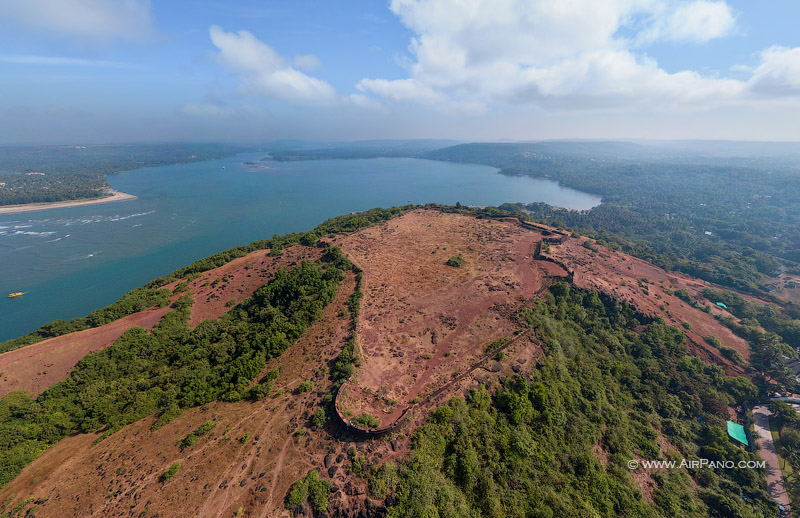 Chapora Fort. Northern Goa, India