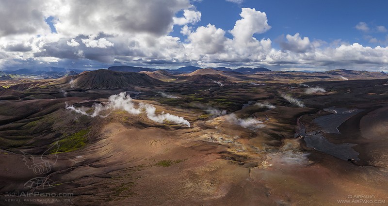 Hot steam valley Hot steam valley