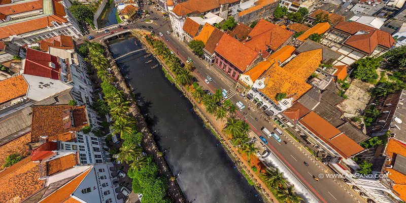 Above the Ciliwung River