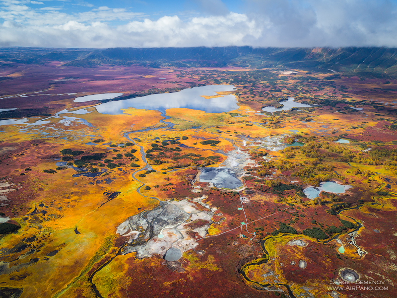 Uzon caldera, Kamchatka, Russia