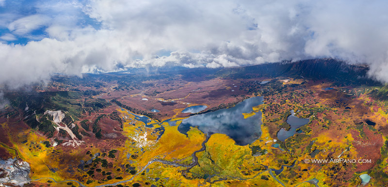 Uzon caldera, Kamchatka, Russia