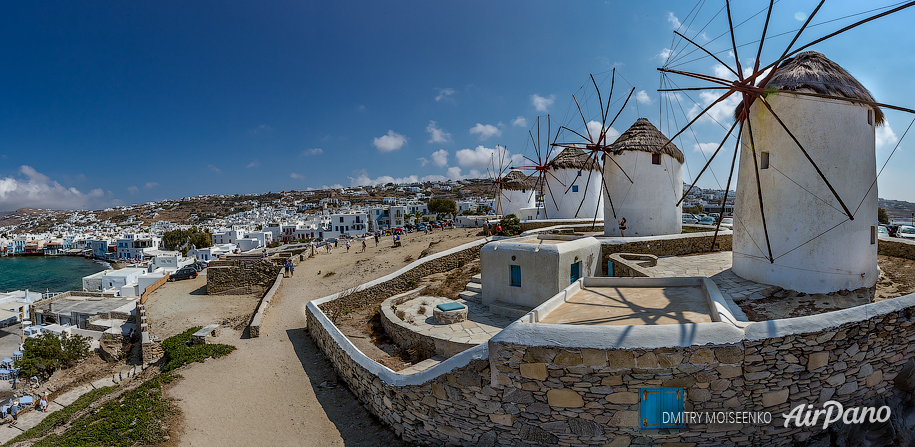 Mykonos windmills