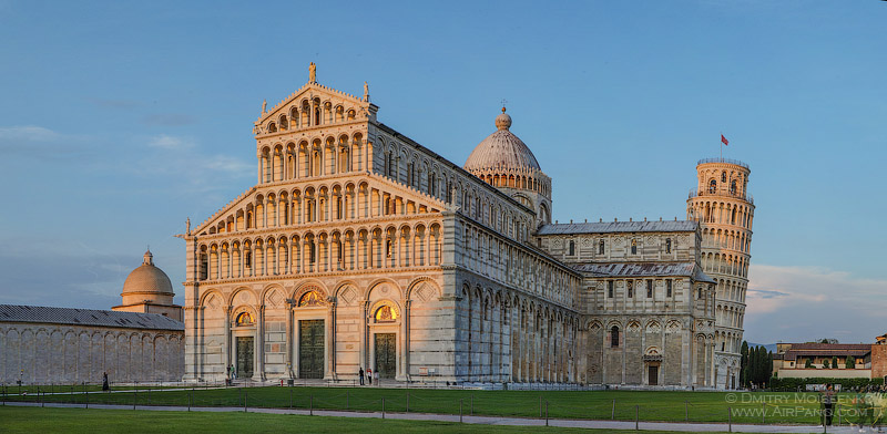 At Piazza dei Miracoli in Pisa