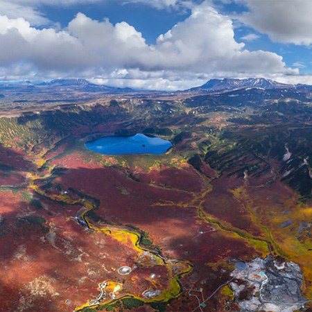 俄罗斯 堪察加半岛 乌宗火山口 第二部分