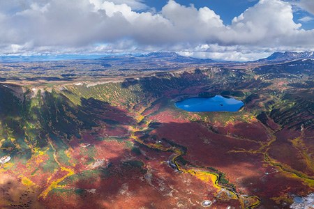 俄罗斯 堪察加半岛 乌宗火山口 第一部分