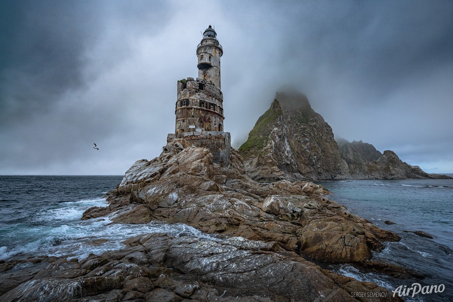 Aniva Lighthouse. Sakhalin, Russia