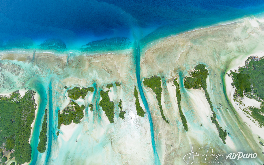 Little islands of Aldabra