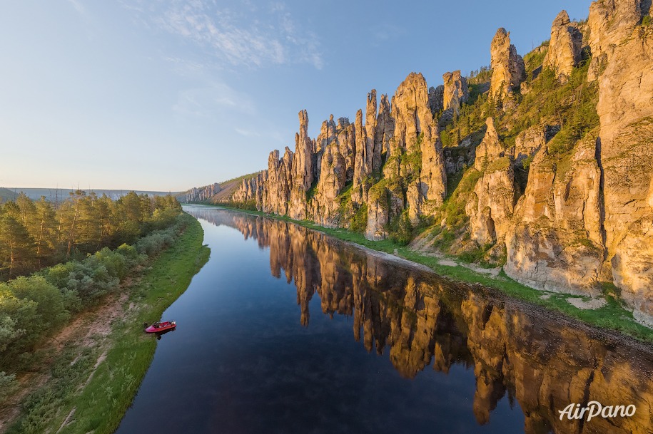 Sinskiye Stolby in the morning