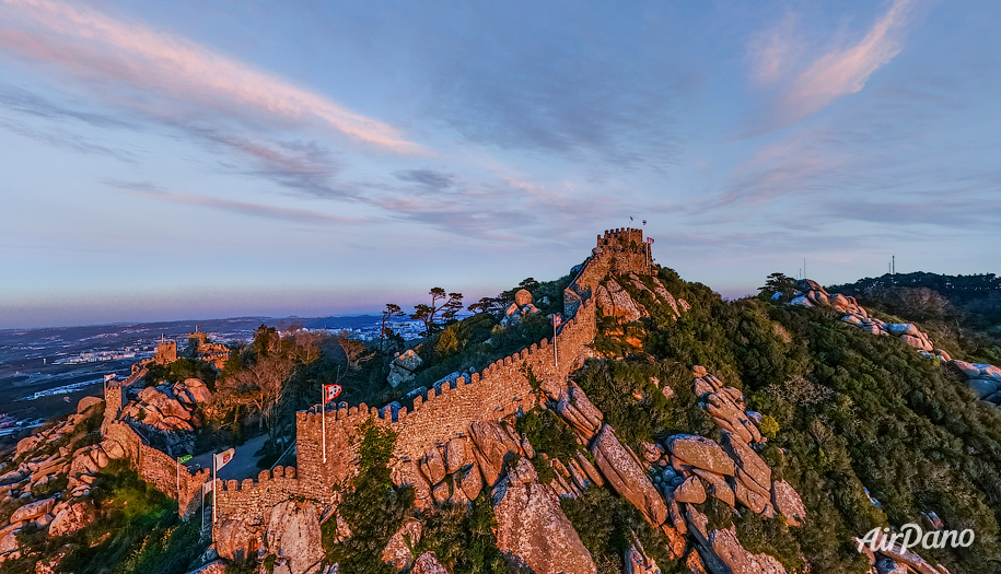 Castle of the Moors (Castelo dos Mouros). Sintra, Portugal