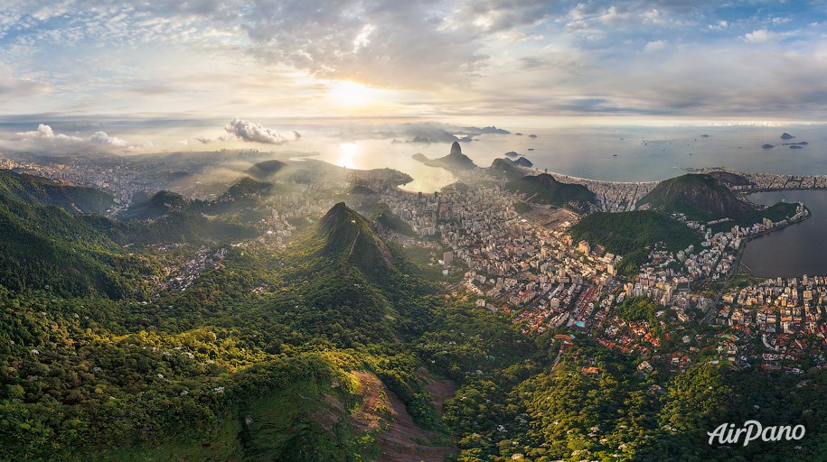 View from Corcovado mountain 