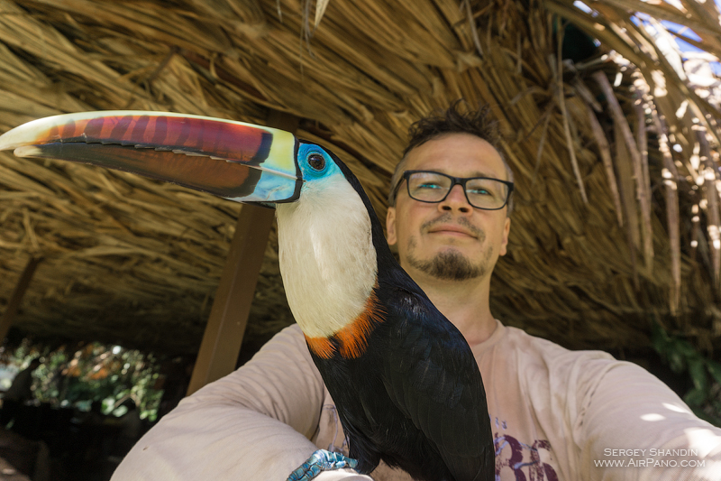 Sergey Shandin and toucan