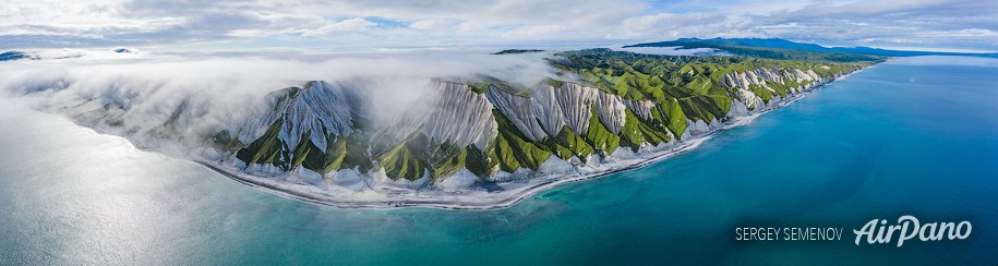 White cliffs of Iturup