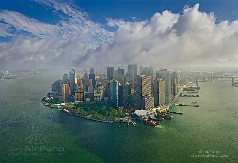 Manhattan after storm Manhattan after storm