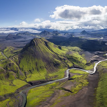 冰岛 最佳航拍全景图