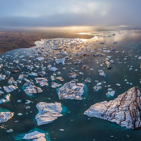 冰岛 杰古沙龙冰河湖