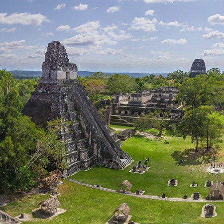 Maya Pyramids, Tikal, Guatemala