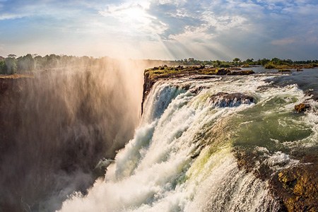 非洲明珠 赞比亚-津巴布韦 维多利亚瀑布 