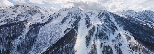 俄罗斯索契南坡 罗莎·库托滑雪场
