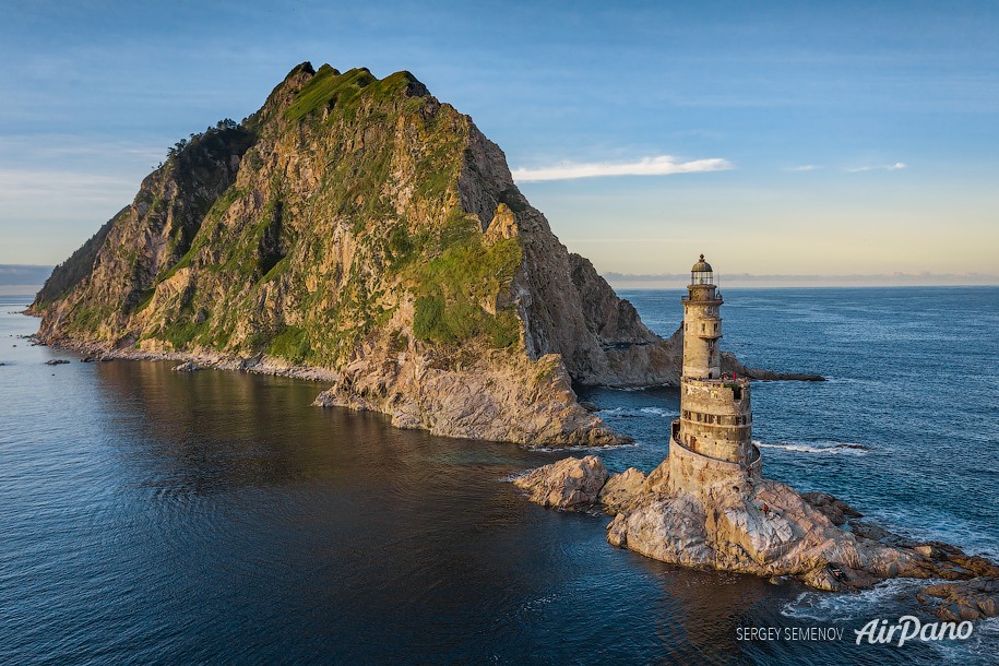 Aniva Lighthouse. Sakhalin Island, Russia