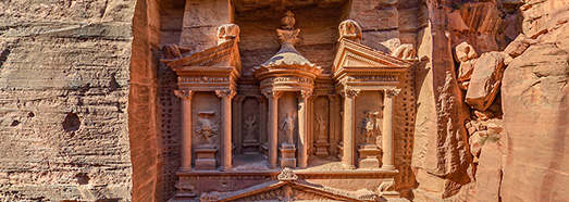 360 Virtual Tour №10. Ancient Petra, Jordan. City in the Rock
